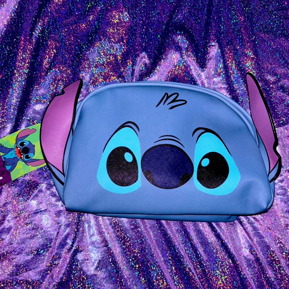 Disney Stitch cosmetic bag